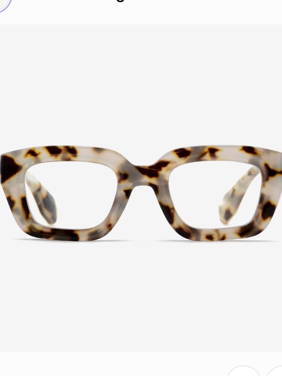 Ryan Simkhai Accessories - Ryan Simkhai OWEN Bone Tortoise  Blue Light Reading Glasses NWT